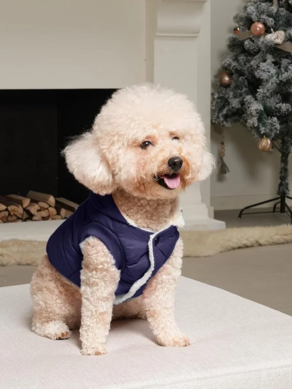 Vecomfy Fleece Lining Extra Warm Dog Hoodie